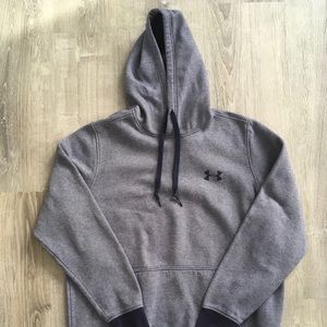 Under Armour Hoodie, Blue Pinstripes, Men’s XL